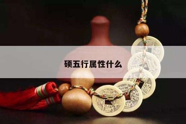 硕五行属性什么
