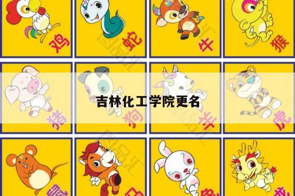 吉林化工学院更名