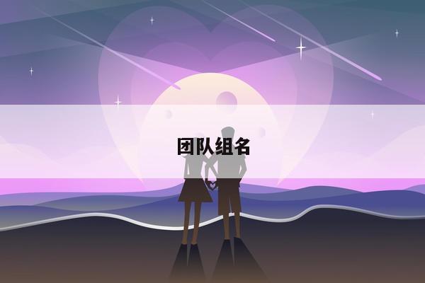 团队组名