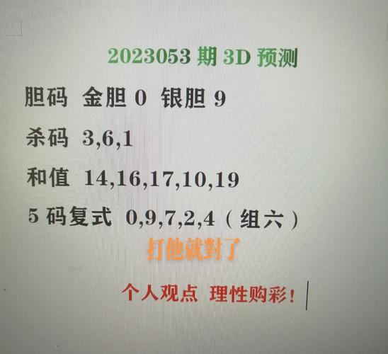3d今日精准预测推荐,3d今日精准预测推荐号实单