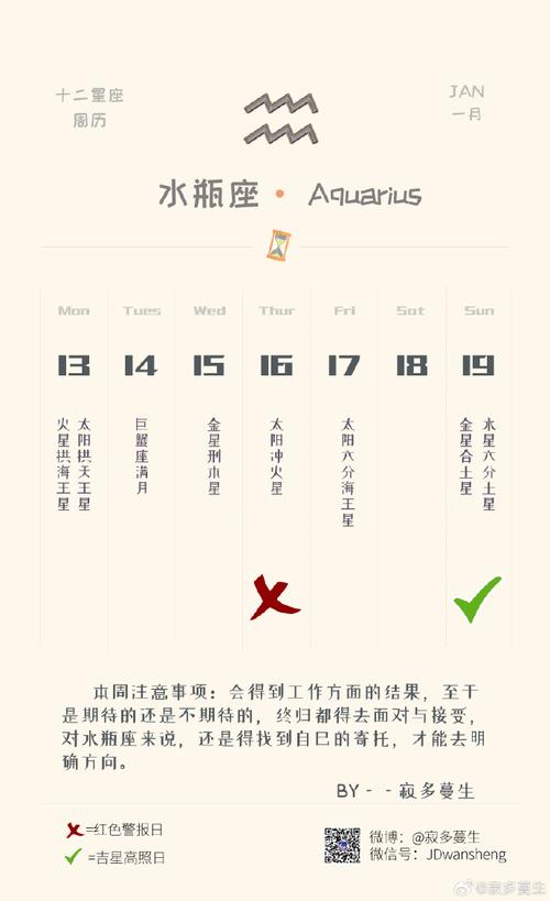 水瓶座今日运势女最准,水瓶座今日运势女最准新浪